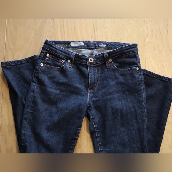 Ag Adriano Goldschmied Indigo Cigarette Jeans - Picture 6 of 6
